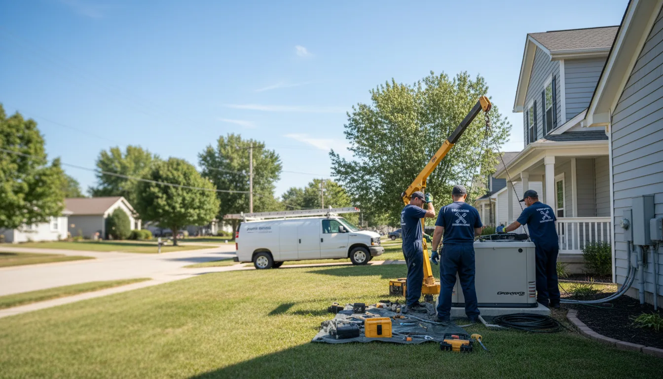 Generator Installation in Taylor Springs, IL near me